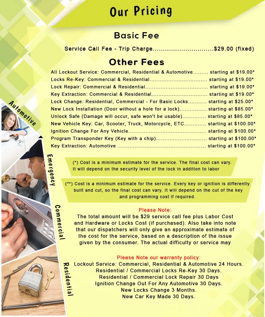 Safe Key Locksmith Service Chicago Heights, IL 708-297-9146